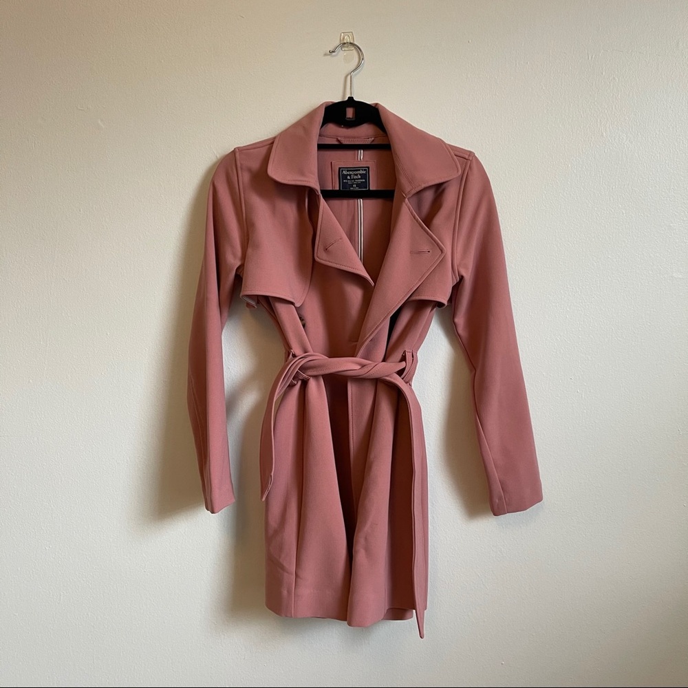 Pink trench coat - Picture 6 of 9